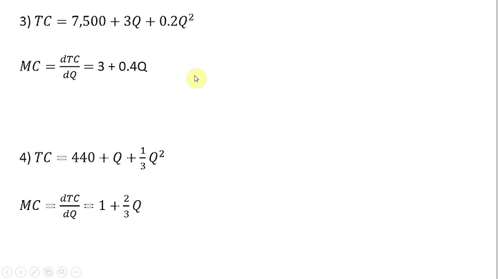 How to Derive Marginal Cost Equations - DayDayNews