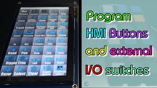 Part 4. Program HMI Buttons and external I/O switches