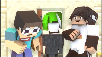 Minecraft Random Item VS 2 Hunters Animation