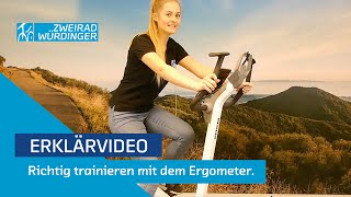 Wie trainiert man richtig mit dem Ergometer?