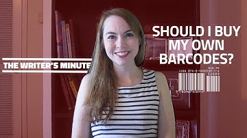 Do Authors Need To Buy Their Own Barcodes For Their Books? | How To Self Publish Your Book