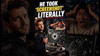 HE TOOK “SCREENSHOT” LITERALLY… AND SHOT THE SCREEN #HelloTalkFriend #languagepartner