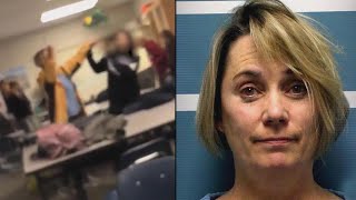 California chemistry teacher margaret gieszinger surprised her class
when she took scissors to a male student’s hair earlier this month.
as cut his hair,...