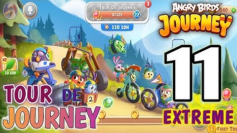 TOUR DE JOURNEY ( Level 111- Level 120 ) || Angry Birds Journey (2023 Update )/ Android Gameplay 🎮
