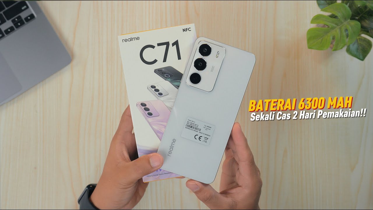 Baterai 6300 MAH!! Realme C71 Unboxing dan Tes Kamera