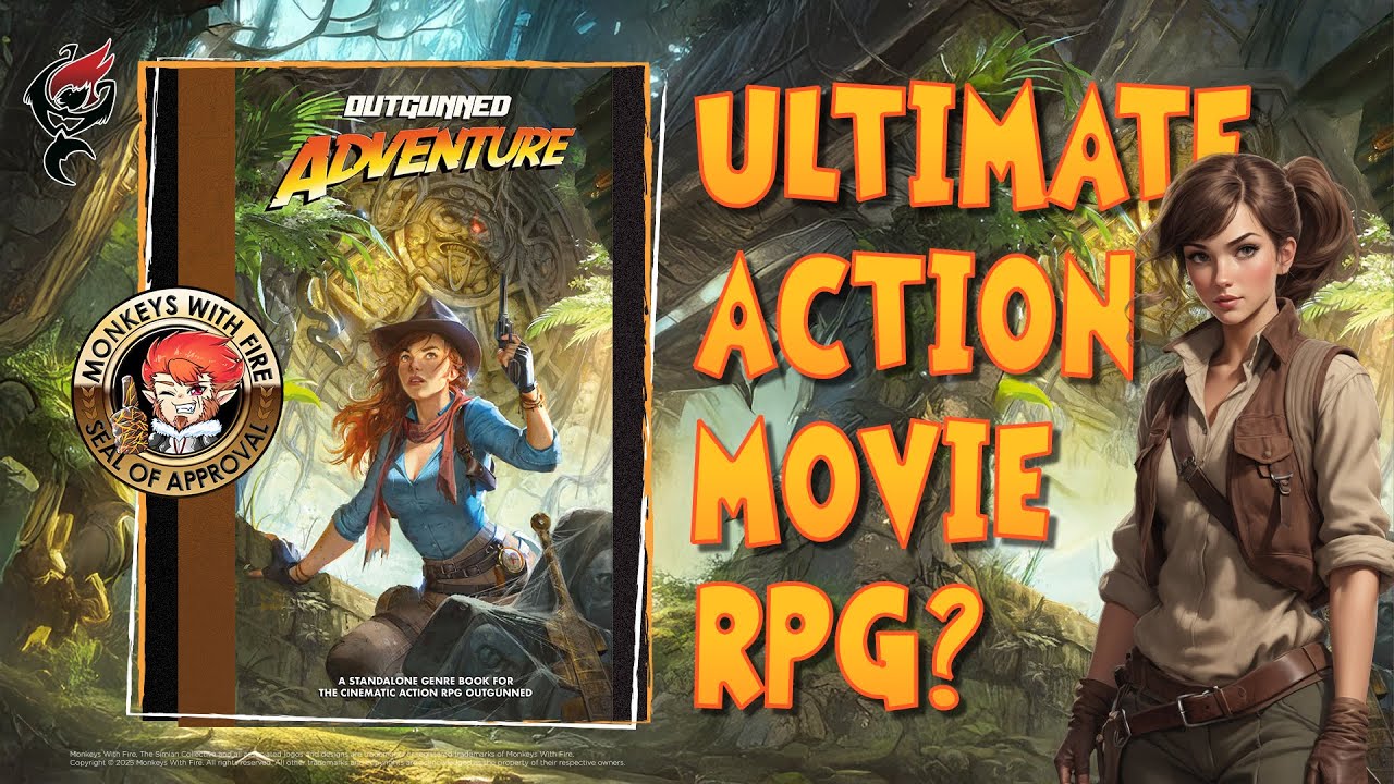 OUTGUNNED ADVENTURE - PULP CINEMATIC ACTION RPG || FIRST LOOK