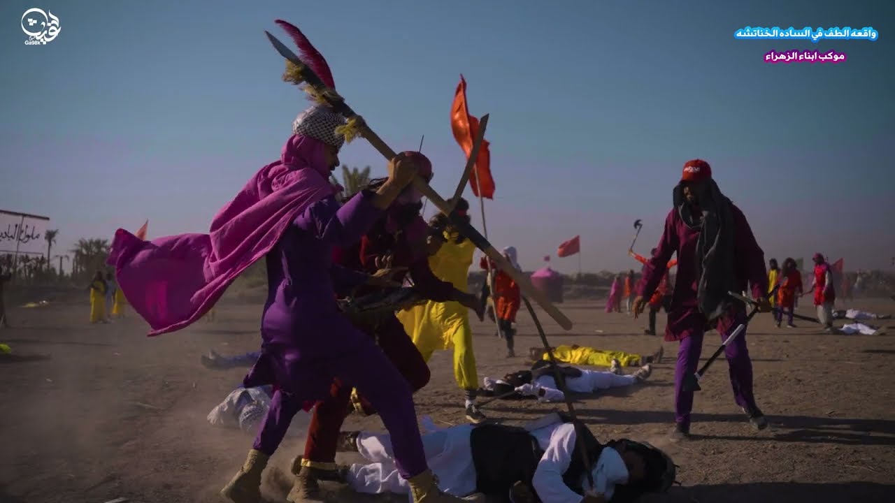 واقعه الطف في بابل ناحيه الطليعه منطقه الساده الخناتشه موكب ابناء الزهراء ع