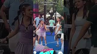 perlombaan padel asmara gz dibelakang layar #viral #aqeelacalista #trending #shortvideo