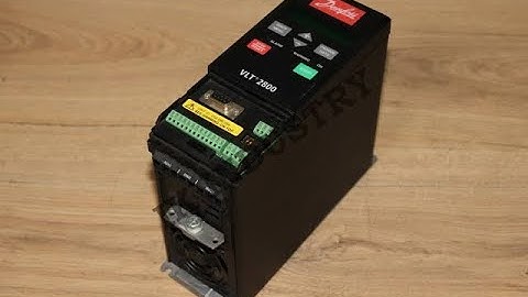 danfoss vlt 2800 Hand mode