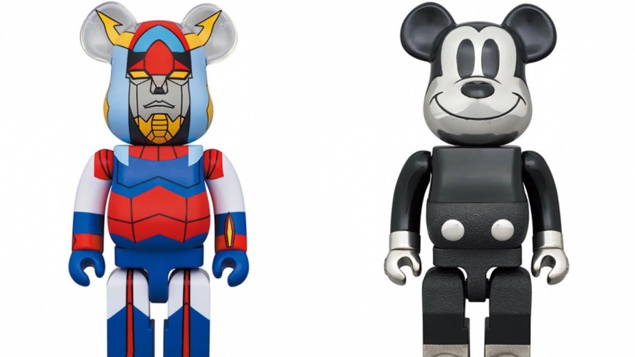 New Disney Mickey Mouse black white & brave raiden figures by be