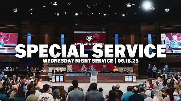 Special Service | Official Update on Brother Swaggart