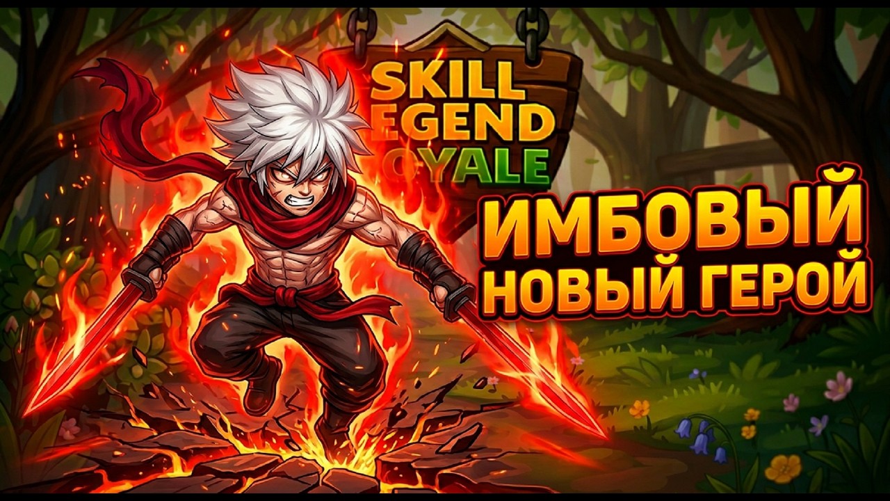 Игра за нового героя — Багровый Клинок Шура — Skill Legends Royale