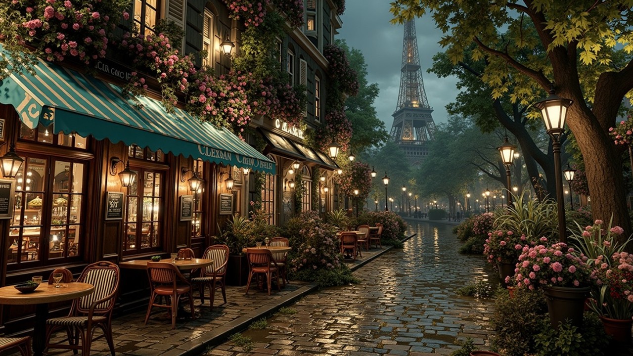 Mellow Instrumental Jazz Cafe Ambience ~ Study & Work Music Mix