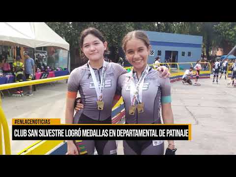 Club San Silvestre logró medallas en departamental de patinaje
