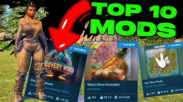 TOP 10 BEST Mods In Ark Survival Ascended!!!