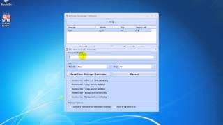 How To Use Birthday Reminder Software screenshot 5