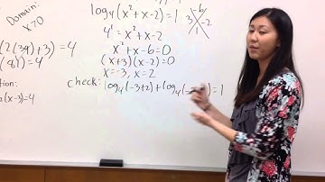 4G: Solving Logarithmic Equation ( Log x = # )