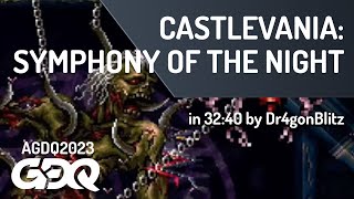 Castlevania: Symphony of the Night by Dr4gonBlitz in 32:40 - Awesome Games Done Quick 2023