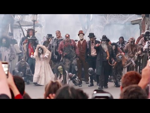 Knotts Scary Farm 2018 Opening Night - NEW Mazes, Monsters & Scare Zones at Halloween Haunt