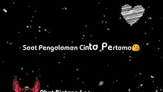 status wa cinta pertama