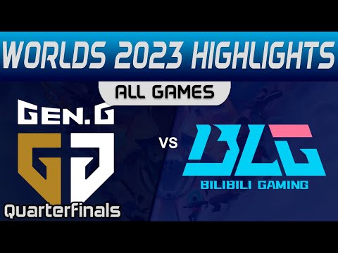 Battle for Glory: Gen G vs Bilibili Gaming Worlds Playoffs