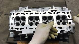 Двигатель 5Е фильм 5. Правильная сборка ГБЦ. Engine 5E film 5. Correct assembly of the cylinder head