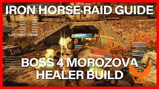 TU10.1 IRON HORSE RAID GUIDE BOSS 4 HEALER BUILD GUIDE THE DIVISION 2