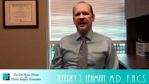 Getting to Know Jeffrey J. Lehman, M.D. - The Ear,...
