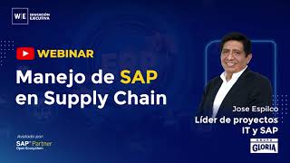 Manejo de SAP en Supply Chain  📈📊 | Webinar