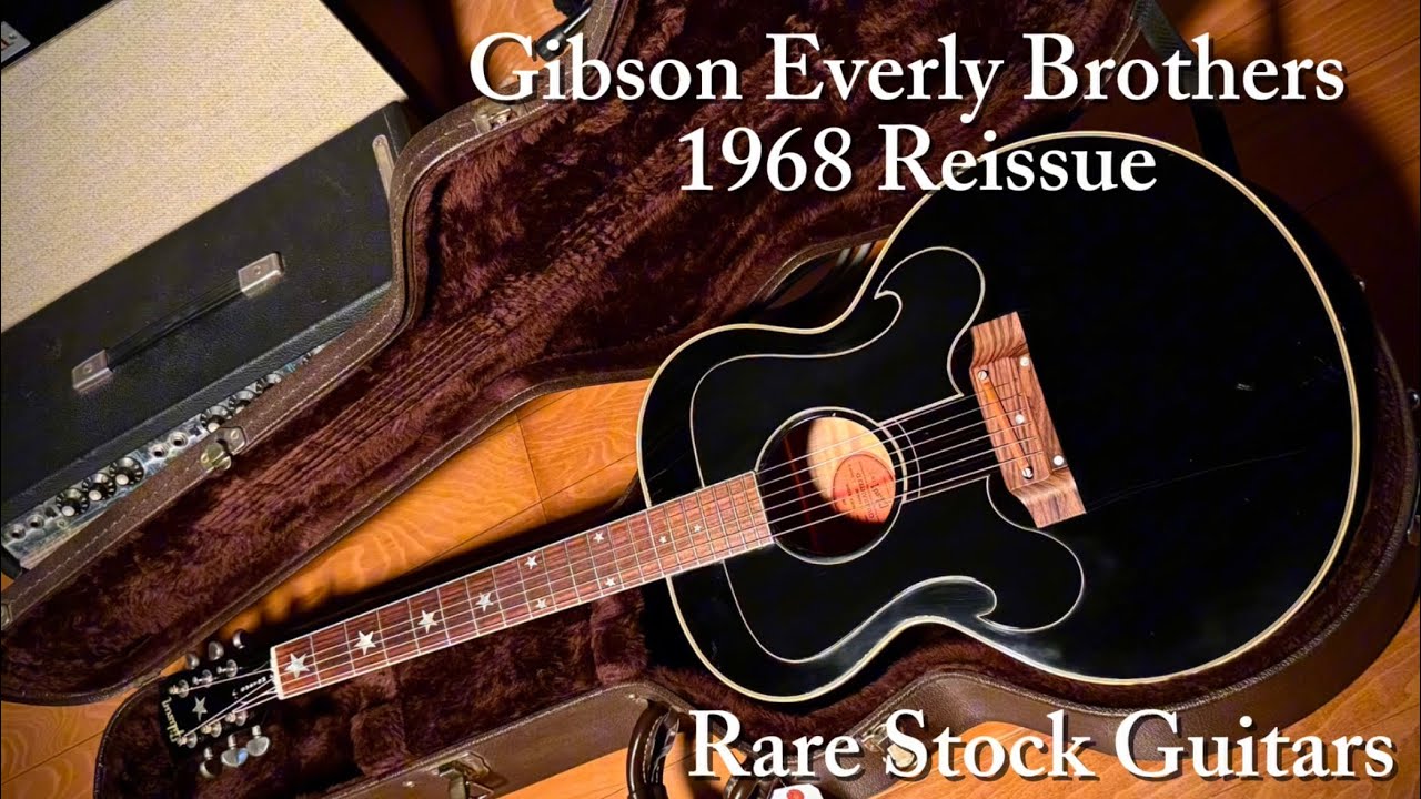 Gibson Everly Brothers 1968 Reissue Paul McCartney Guitar lick