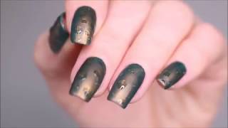 Ojebeni Ile Yağmur Damlası Nail Art Uygulaması