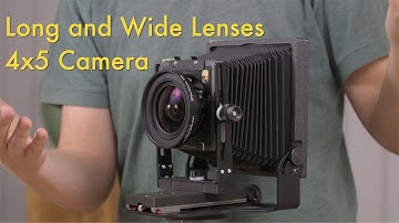 Using Longer and Wider Lenses on your 4x5 Camera || Large Format