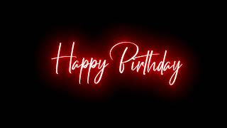 happy birthday status | 30sec black screen wh Happy Birthday Status - hdvideostatus.com
