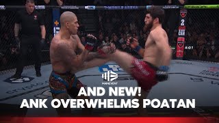 Thumbnail for Pereira DETHRONED! Ankalaev SHUTS DOWN Poatan to claim UFC Gold! | Fox Sports Australia