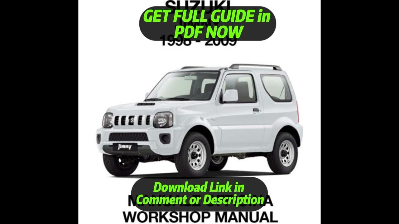 [DIAGRAM] Suzuki Jimny Sn413 Sn415d Service Repair Manual Wiring