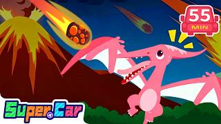 Dino-Rettungsmission 🦖 | Mutiger Truck rettet Dinosaurier | Rettungsauto & Kinder-Cartoons | Supe...