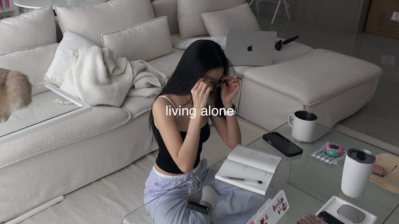 living alone vlog
