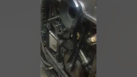 offset printing machine rota