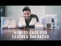 Caring for leather sneakers - Here’s all you need to know | (4K)