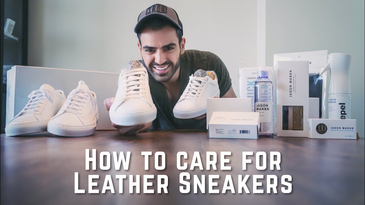 Caring for leather sneakers - Here’s all you need to know | (4K) - YouTube