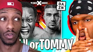 KSI - One Question Go! Deji Or Tommy Fury (Reaction)