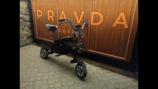Мини Электро Скутер на колесах  от гироборда -Тест Драйв