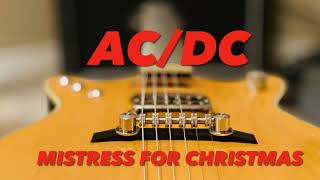 AC/DC Mistress for Christmas (Malcolm Young Guitar Lesson) MERRY CHRISTMAS!!!!