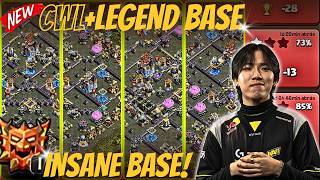 ​GOD TIER DEFENSE! Best TH18 Legend & War Bases (Links Included) Anti-Push Meta!