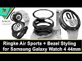 Ringke Air Sports + Bezel Styling for galaxy watch 4/galaxy watch 5 44mm unboxing🔥
