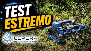 Awy-550 - Test Estremo Robot Rasaerba telecomandato RC Cingolato Aliexpress Cinese Economico.