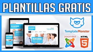 Free Professional Website Templates from TemplateMonster (WordPress, Joomla, HTML, Etc.)