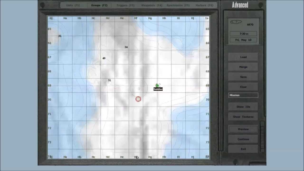 OFP/ArmA: Cold War Assault Editor Tutorial - The Basics (1 of 2)