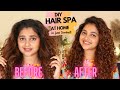 DIY Hair Spa At Home in just 5 mins | Damaged frizzy hair to beautiful curls |Easy & Budget Friendly