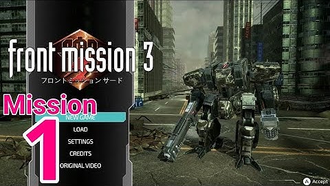 Front Mission 3 Remake Emma Story Mission 1 Prologue Gameplay Walkthrough All Cutscenes No Commentar